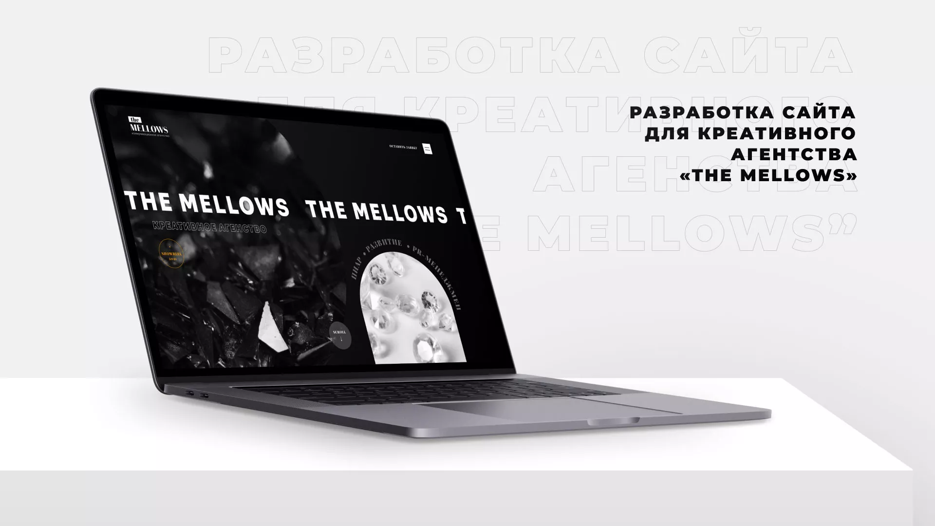 Разработка сайта креативного агентства «The Mellows» в Петрове Вале